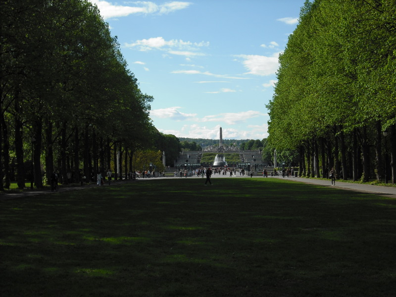 Oslo, park Vigelanda